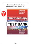 TEST BANK FOR Lippincott Illustrated Reviews&colon; Pharmacology Eighth&comma; North American Edition by Karen Whalen ISBN&colon; 978-1975170554 COMPLETE GUIDE ALL CHAPTERS COVERED 100&percnt; VERIFIED A&plus; GRADE ASSURED&excl;&excl;&excl;&excl;NEW LATEST UPDATE&excl;&excl;&excl;&excl;&excl;