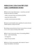 NUR242 EXAM 2 2026 EXAM PREP STUDY&NewLine;GUIDE COMPREHENSIVE REVIEW