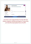 Javier Flores Acute Cough and Stridor Case Study 2026&colon; Full&NewLine;i-Human Assignment with Differential Diagnosis&comma; Treatment Plan&NewLine;and Clinical Reasoning Explained Step-by-Step PDF&period;