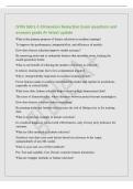 ISTM 360 2-C-Dimension Reduction Exam questions and&NewLine;answers grade A&plus; latest update&NewLine;What is the primary purpose of feature selection in machine learning&quest;&NewLine;To improve the performance&comma; interpretability&comma; and efficiency of models&period;&NewLine;How does feature selection