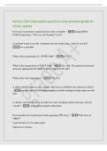 Illinois CNA state exam questions and answers grade A&plus;&NewLine;latest update&NewLine;How do you promote communication with a resident&quest; - asking OPEN&NewLine;ENDED questions- "How are you feeling&quest;" &lpar;ch&period;6&rpar;&NewLine;A resident wants to use the commode&comma; but she needs help&period;&period;