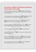 Law and Rules - MN Nail Technician Exam questions and&NewLine;answers grade A&plus; latest update&NewLine;How can you get a special event permit&quest; - must have a current manager&NewLine;license&period; Professional insurance coverage of at least &dollar;25&comma;000 per claim and &dollar;50&comma;000&NewLine;total coverag