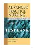 Advanced Practice Nursing &lpar;3rd Edition&rpar; &ndash; Complete Test Bank with Questions and Answers
