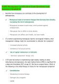 NAMS Menopause Certification Exam Questions & Answers 2026 &vert; Verified Q&A &vert; Latest Update &vert; Comprehensive Exam Prep &vert; Graded A&plus;