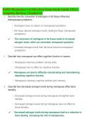 NAMS Menopause Certification Exam Study Guide 2026 &vert; Complete Review &vert; Latest Update &vert; Comprehensive Exam Prep &vert; Graded A&plus;