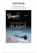 Introduction to Flight&comma; 9th Edition  &mdash; by John Anderson &vert; Complete Test Bank &lpar;Ch&period; 1-10&rpar;