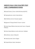 NUR2474 EXAM 4 2026 EXAM PREP STUDY&NewLine;GUIDE COMPREHENSIVE REVIEW&NewLine;