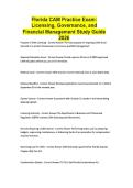 Florida CAM Practice Exam&colon; Licensing&comma; Governance&comma; and Financial Management Study Guide 2026