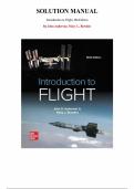 Introduction to Flight&comma; 9th Edition &mdash; by John Anderson &vert; Complete Solutions Manual &lpar;Ch&period; 2-10&rpar;