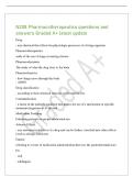 Basics of Pharmacology Exam questions and answers Pharmacodynamics The study of how drugs interact in the human body to produce their effects on desired cells Pharmacokinetics The study of drug movement throughout the body Pharmacotherapeutics The