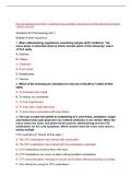 PNM 300 PHARMACOLOGY TEST 1 &vert; QUESTIONS AND ANSWERS &vert; 2026 UPDATE &vert; WITH COMPLETE SOLUTIONS - SENECA COLLEGE&period;