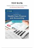 Introduction to Health Care Finance and Accounting&comma; 2nd Edition  &mdash; by Carlene Harrison & William Harrison &vert; Complete Test Bank &lpar;Ch&period; 1-13&rpar;