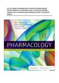 FULL TEST BANK FOR PHARMACOLOGY A PATIENT-CENTERED NURSING PROCESS APPROACH 11TH EDITION BY LINDA E&period; MCCUISTION&semi; JENNIFER J&period; YEAGER&semi; MARY B&period; WINTON&semi;KATHLEEN DIMAGGIO CHAPTER 1-58 COMPLETE GUIDE A&plus;