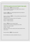 NUR 212 Exam 2questions and answers