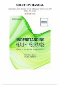 Understanding Health Insurance&colon; A Guide to Billing and Reimbursement&comma; 2025 Edition&comma; 20th Edition &mdash; by Michelle Green &vert; Complete Solutions Manual &lpar;Ch&period; 1-16&rpar;