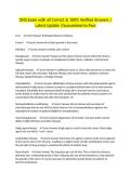 ONS Exam with all Correct & 100&percnt; Verified Answers &vert;Latest Update &vert;Guaranteed to Pass