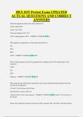 DEX IOT Pretest Exam UPDATED &NewLine;ACTUAL QUESTIONS AND CORRECT &NewLine;ANSWERS