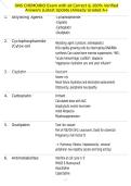 ONS CHEMO&sol;BIO Exam with all Correct & 100&percnt; Verified Answers &vert;Latest Update &vert;Already Graded A&plus;