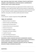 BEHV 5600 FINAL EXAM STUDY GUIDE &vert; TESTBANK &vert; PRACTICE QUESTIONS &&NewLine;ANSWERS &vert; EXAM PREPARATION &vert; ADVANCED REVIEW &vert; COMPREHENSIVE&NewLine;PRACTICE EXAM &vert; LATEST UPDATE 2026&sol;2027