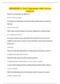 PRIMERICA Test 1 Questions with Correct&NewLine;Answers