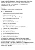 CDDN CERTIFIED DEVELOPMENTAL DISABILITIES NURSE EXAM STUDY GUIDE &vert;&NewLine;TESTBANK &vert; PRACTICE QUESTIONS & ANSWERS &vert; CERTIFICATION EXAM&NewLine;PREPARATION &vert; LATEST UPDATE 2026&sol;2027 &vert; ADVANCED REVIEW &vert;&NewLine;COMPREHENSIVE PRACTICE EXAM