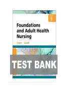 TEST BANK FOR Foundations and Adult Health Nursing 9th Edition by Kim Cooper&comma; Kelly Gosnel ISBN&colon; 978-0323812054 COMPLETE GUIDE ALL CHAPTERS COVERED WITH RATIONALES 100&percnt; VERIFIED A&plus; GRADE ASSURED&excl;&excl;&excl;&excl;&excl;NEW LATEST UPDATE&excl;&excl;&excl;&excl;&excl;&NewLine;