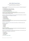 WGU C954 Information Technology Management OA Practice Exam Questions&comma; Answers and Rationales 2027