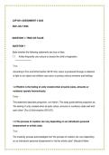 LSP1501 Assignment 4 2026 &vert; Due July 2026 - Distinction Guaranteed 