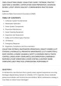 CWEA COLLECTIONS GRADE 1 EXAM STUDY GUIDE &vert; TESTBANK &vert; PRACTICE&NewLine;QUESTIONS & ANSWERS &vert; CERTIFICATION EXAM PREPARATION &vert; ADVANCED&NewLine;REVIEW &vert; LATEST UPDATE 2026&sol;2027 &vert; COMPREHENSIVE PRACTICE EXAM