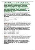 APEA 3P &vert; Comprehensive Study Guide&comma; Practice Exam&comma; Exam Questions & Answers&comma; Exam Prep Test Bank&comma; Advanced Pathophysiology&comma; Advanced Pharmacology&comma; Advanced Physical Assessment&comma; Clinical Decision-Making&comma; Differential Diagnosis&comma; Diagnostic Reasoning&comma; Patie