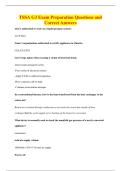 TSSA G3 Exam Preparation Questions and&NewLine;Correct Answers