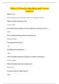 TSSA G3 Practice Questions and Correct&NewLine;Answers