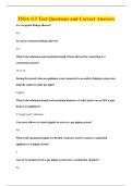 TSSA G3 Test Questions and Correct Answers