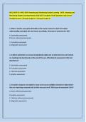 WGU D659 Assessing and Monitoring Student Learning OA Final Exam Questions&comma; Answers and Rationales 2027