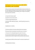 JBL Module 2 Practice Exam with Rationales &vert; Practice Questions & Verified Answers &vert; Latest 2025 EMT Exam Prep