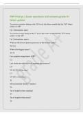 PNP Final pt 1 Exam questions and answers grade A&plus;&NewLine;latest update&NewLine;To correct a rotatory listing at the T10 level&comma; the doctor would find the TVP where&NewLine;relative to SP&quest;&NewLine;Up 1 interspinous space&NewLine;To correct a rotary listing at the T7 level&comma; the doctor would