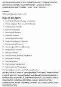 HESI PN MEDICAL SURGICAL NGN EXAM STUDY GUIDE &vert; TESTBANK &vert; PRACTICE&NewLine;QUESTIONS & ANSWERS &vert; EXAM PREPARATION &vert; ADVANCED REVIEW &vert;&NewLine;COMPREHENSIVE PRACTICE EXAM &vert; LATEST UPDATE 2026&sol;2027