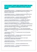 TEXAS VEHICLE INSPECTOR CERTIFICATION Question&NewLine;and Answer &lbrack;2026&rsqb; &vert; UPDATED ACTUAL Exam &vert; A&plus;&NewLine;Verified