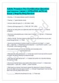 Adobe Premiere Pro Certification Question&NewLine;and Answer &lbrack;2026&rsqb; &vert; UPDATED ACTUAL&NewLine;Exam &vert; Step-by-Step Review