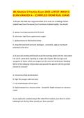 JBL Module 5 Practice Exam &vert; Practice Questions & Verified Answers &vert; Latest 2025 EMT Exam Review & Comprehensive Study Guide
