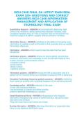 WGU C468 Information Management and the Application of Technology OA Final Exam Questions&comma; Answers and Rationales 2027