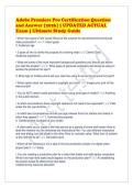 Adobe Premiere Pro Certification Question&NewLine;and Answer &lbrack;2026&rsqb; &vert; UPDATED ACTUAL&NewLine;Exam &vert; Ultimate Study Guide
