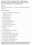 HESI PN MEDICAL-SURGICAL NGN version 2 exam practice STUDY GUIDE &vert; TESTBANK &vert; PRACTICE QUESTIONS & ANSWERS &vert; COMPREHENSIVE PRACTICE EXAM &vert; ADVANCED REVIEW &vert; EXAM PREPARATION &vert; LATEST UPDATE 2026&sol;2027