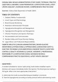INDIANA QMA INSULIN ADMINISTRATION STUDY GUIDE &vert; TESTBANK &vert; PRACTICE&NewLine;QUESTIONS & ANSWERS &vert; EXAM PREPARATION &vert; CERTIFICATION EXAM &vert; LATEST&NewLine;UPDATE 2026&sol;2027 &vert; ADVANCED REVIEW &vert; COMPREHENSIVE PRACTICE EXAM