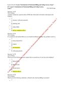 Verified 2026-2027 Lesson 7 Introduction to Professional Billing and Coding Careers&comma; Exam 7