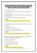 TICO EXAM STUDY GUIDE  -TRAVEL INDUSTRY COUNCIL OF ONTARIO &vert; VERIFIED QUESTIONS & WELL DETAILED CORRECT ANSWERS &vert; A&plus; GRADED &vert; LATEST 2026&sol;2027 EDITION
