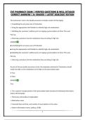 CVS PHARMACY EXAM &vert; VERIFIED QUESTIONS & WELL DETAILED CORRECT ANSWERS &vert; A&plus; GRADED &vert; LATEST 2026&sol;2027 EDITION