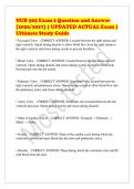 NUR 505 Exam 2 Question and Answer&NewLine;&lbrack;2026&sol;2027&rsqb; &vert; UPDATED ACTUAL Exam &vert;&NewLine;Ultimate Study Guide