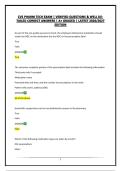 CVS PHARM TECH EXAM &vert; VERIFIED QUESTIONS & WELL DETAILED CORRECT ANSWERS &vert; A&plus; GRADED &vert; LATEST 2026&sol;2027 EDITION