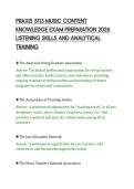 PRAXIS 5113 MUSIC CONTENT&NewLine;KNOWLEDGE EXAM PREPARATION 2026&NewLine;LISTENING SKILLS AND ANALYTICAL&NewLine;TRAINING